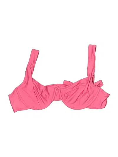 Pre-owned Jcrew Swimsuit Top Pink Swimwear