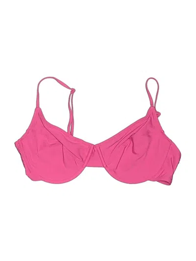 Pre-owned Jcrew Swimsuit Top Pink Swimwear
