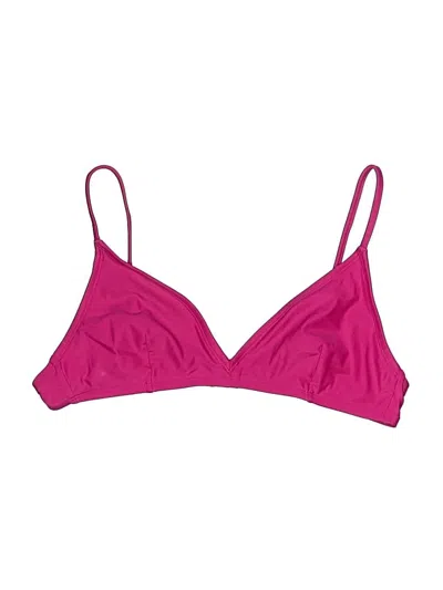 Pre-owned Jcrew Swimsuit Top Pink Swimwear