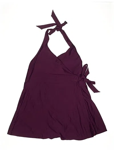 Pre-owned Jcrew Swimsuit Top Purple Swimwear