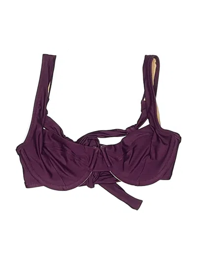 Pre-owned Jcrew Swimsuit Top Purple Swimwear