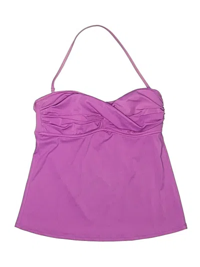 Pre-owned Jcrew Swimsuit Top Purple Swimwear
