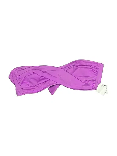 Pre-owned Jcrew Swimsuit Top Purple Swimwear