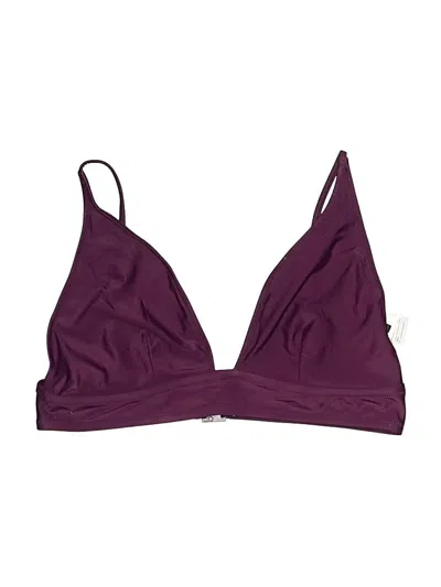 Pre-owned Jcrew Swimsuit Top Purple Swimwear