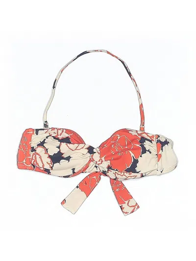 Pre-owned Jcrew Swimsuit Top Red Swimwear