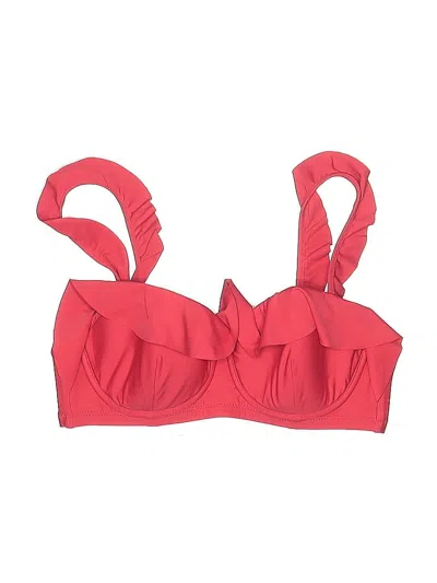 Pre-owned Jcrew Swimsuit Top Red Swimwear