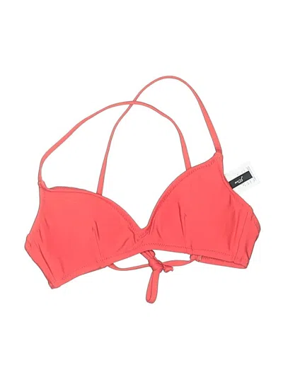 Pre-owned Jcrew Swimsuit Top Red Swimwear