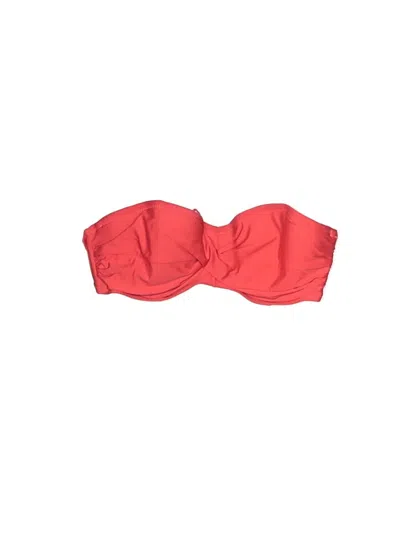 Pre-owned Jcrew Swimsuit Top Red Swimwear