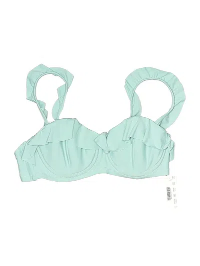 Jcrew Swimsuit Top Teal Swimwear In Blue