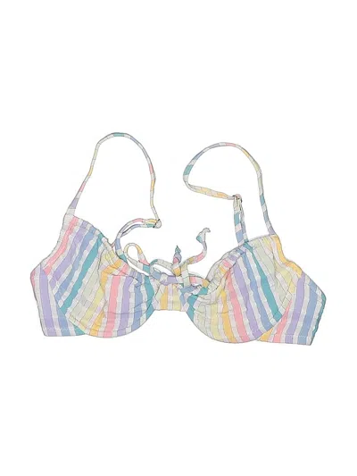 Pre-owned Jcrew Swimsuit Top Yellow Swimwear