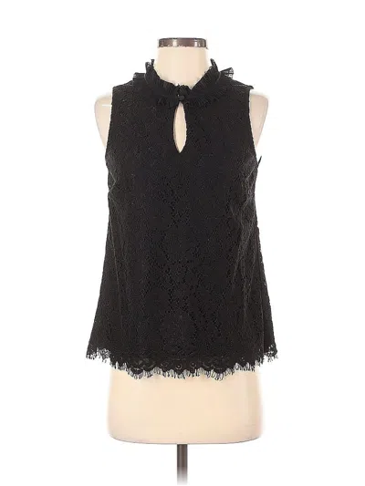 Pre-owned Jcrew Tank Top Black Halter Neckline Tops