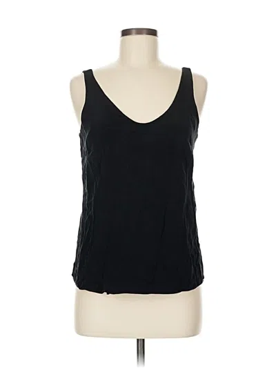 Pre-owned Jcrew Tank Top Black Halter Neckline Tops