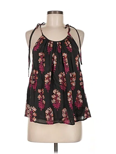 Pre-owned Jcrew Tank Top Black Halter Neckline Tops