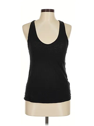 Pre-owned Jcrew Tank Top Black Halter Neckline Tops