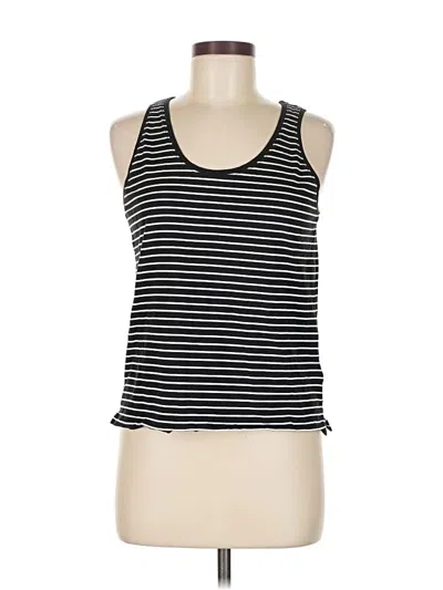 Pre-owned Jcrew Tank Top Black Halter Neckline Tops
