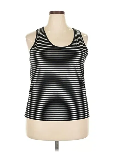 Pre-owned Jcrew Tank Top Black Halter Neckline Tops