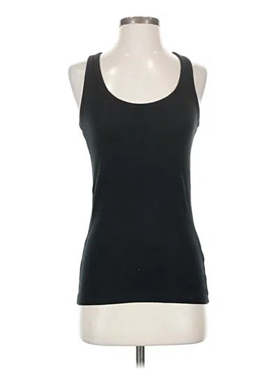 Pre-owned Jcrew Tank Top Black Halter Neckline Tops
