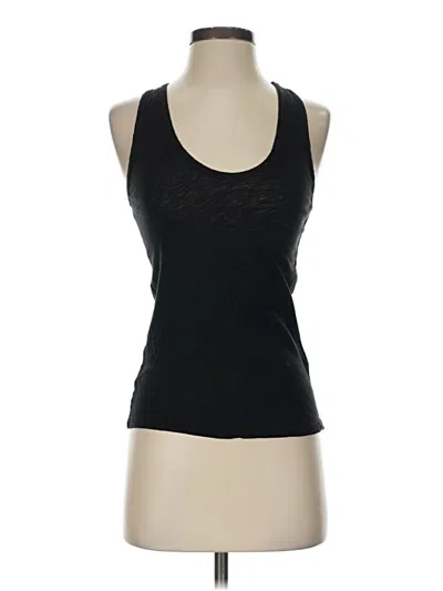 Pre-owned Jcrew Tank Top Black Halter Neckline Tops