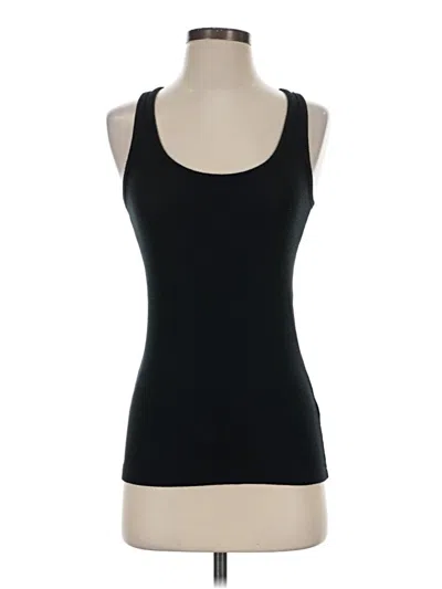 Pre-owned Jcrew Tank Top Black Halter Neckline Tops