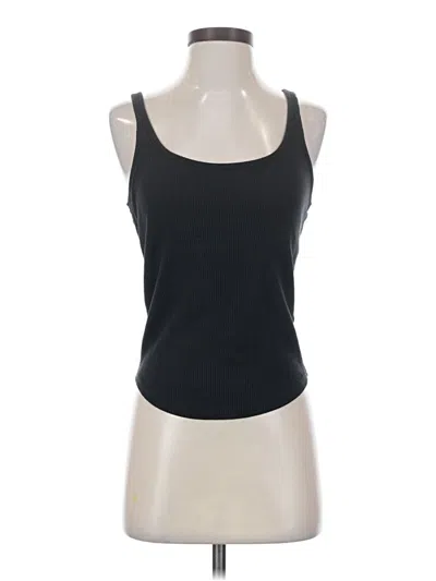 Pre-owned Jcrew Tank Top Black Halter Neckline Tops