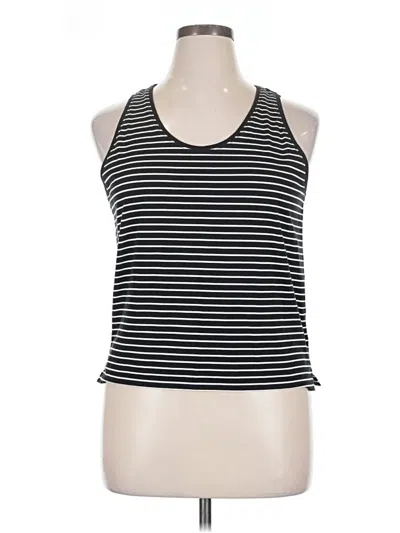 Pre-owned Jcrew Tank Top Black Halter Neckline Tops