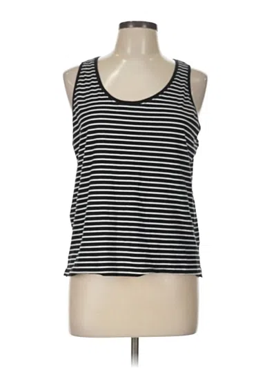 Pre-owned Jcrew Tank Top Black Halter Neckline Tops