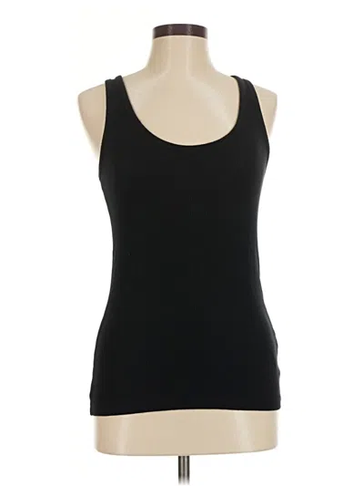 Pre-owned Jcrew Tank Top Black Halter Neckline Tops