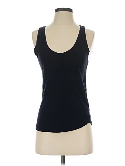 Pre-owned Jcrew Tank Top Black Halter Neckline Tops
