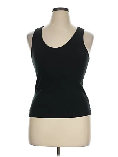 Pre-owned Jcrew Tank Top Black Halter Neckline Tops