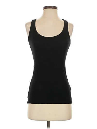 Pre-owned Jcrew Tank Top Black Halter Neckline Tops