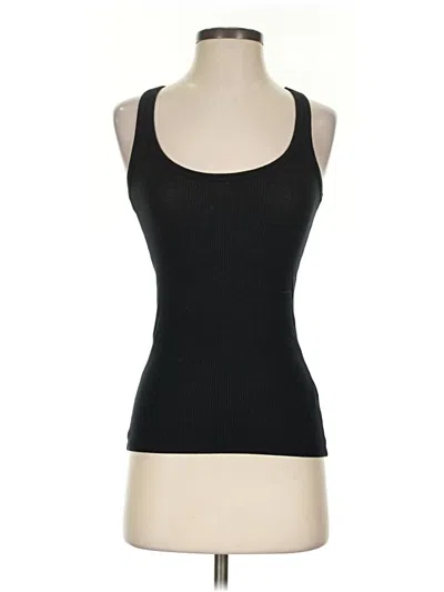 Pre-owned Jcrew Tank Top Black Halter Neckline Tops