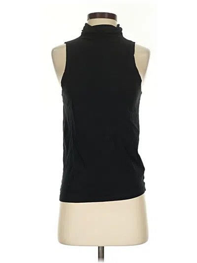 Pre-owned Jcrew Tank Top Black Halter Neckline Tops