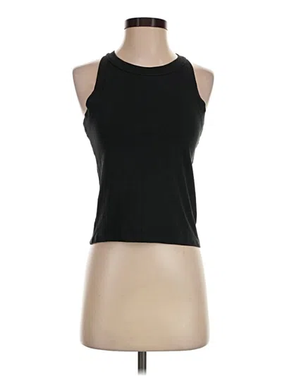 Pre-owned Jcrew Tank Top Black Halter Neckline Tops