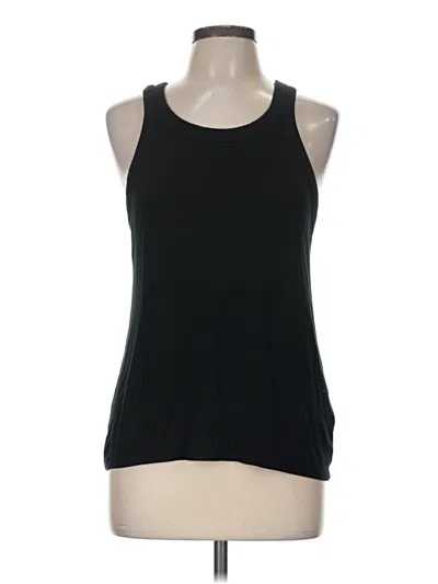 Pre-owned Jcrew Tank Top Black Halter Neckline Tops