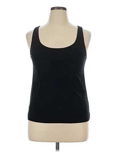 Pre-owned Jcrew Tank Top Black Halter Neckline Tops