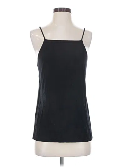 Pre-owned Jcrew Tank Top Black Halter Neckline Tops