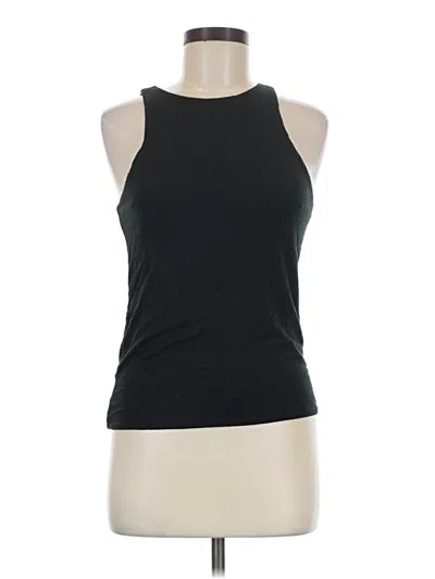 Pre-owned Jcrew Tank Top Black Halter Neckline Tops