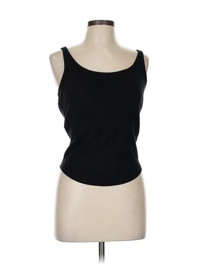 Pre-owned Jcrew Tank Top Black Strapless Neckline Tops