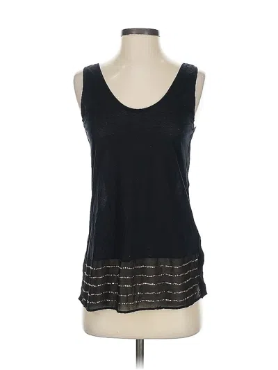Pre-owned Jcrew Tank Top Black Strapless Neckline Tops