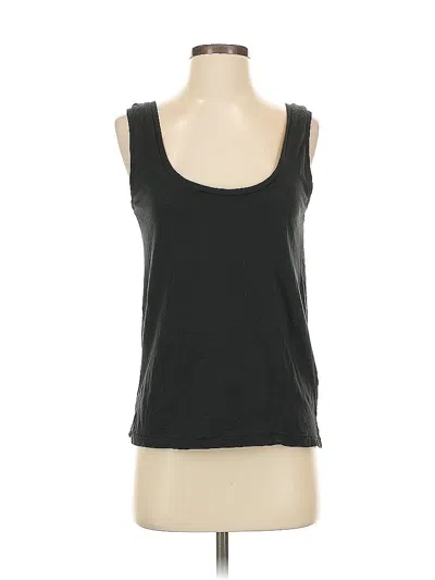 Pre-owned Jcrew Tank Top Black Strapless Neckline Tops