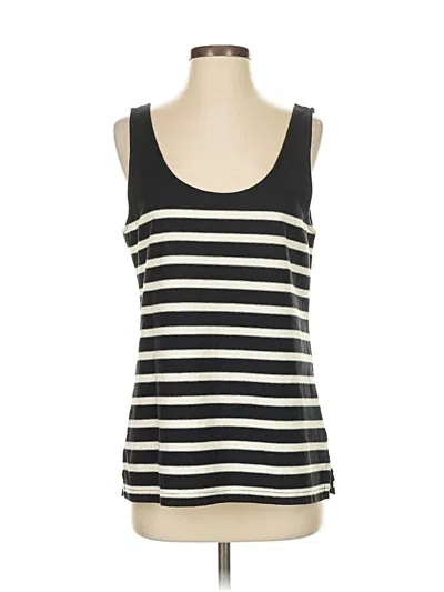 Pre-owned Jcrew Tank Top Black Strapless Neckline Tops