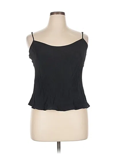 Pre-owned Jcrew Tank Top Black Strapless Neckline Tops