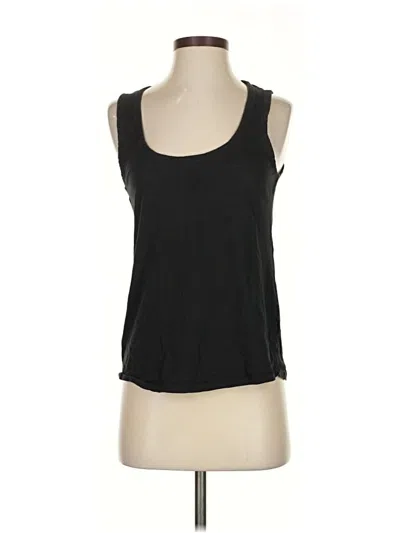 Pre-owned Jcrew Tank Top Black Strapless Neckline Tops