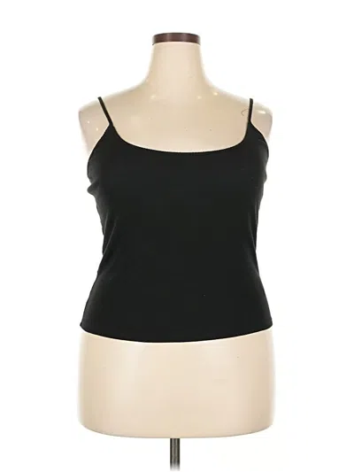 Pre-owned Jcrew Tank Top Black Strapless Neckline Tops