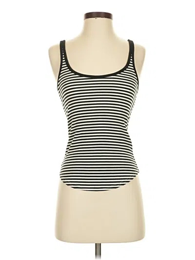 Pre-owned Jcrew Tank Top Black Strapless Neckline Tops