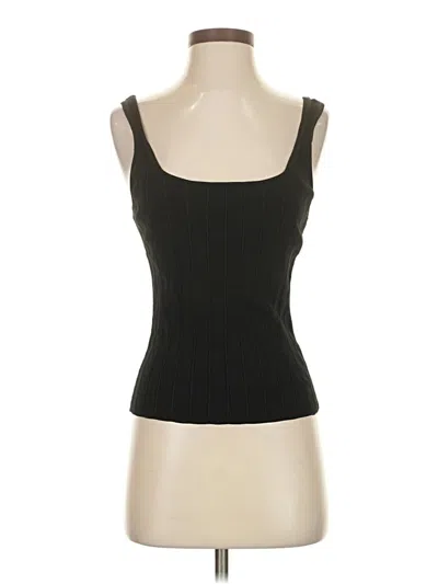 Pre-owned Jcrew Tank Top Black Strapless Neckline Tops