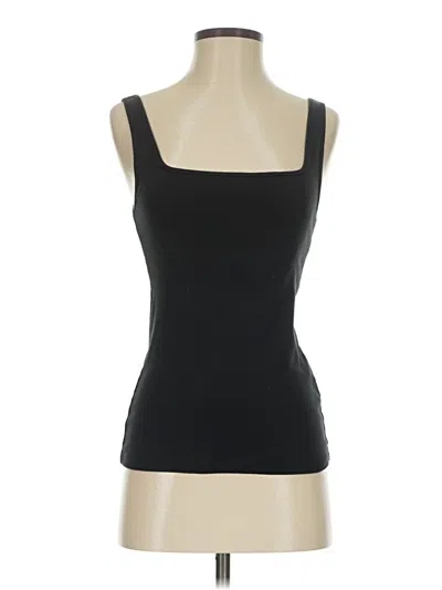 Pre-owned Jcrew Tank Top Black Strapless Neckline Tops