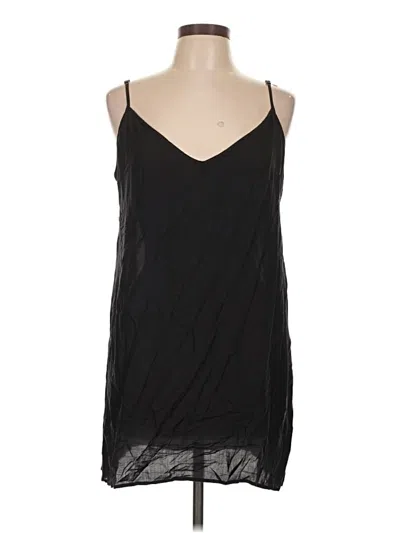 Pre-owned Jcrew Tank Top Black Strapless Neckline Tops