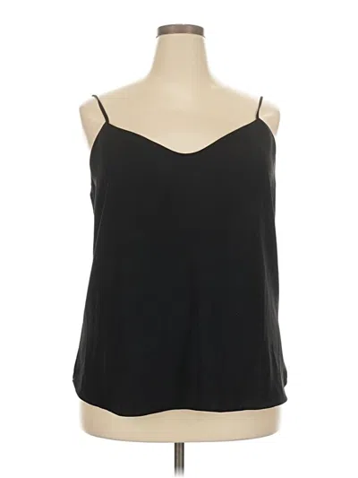 Pre-owned Jcrew Tank Top Black Strapless Neckline Tops