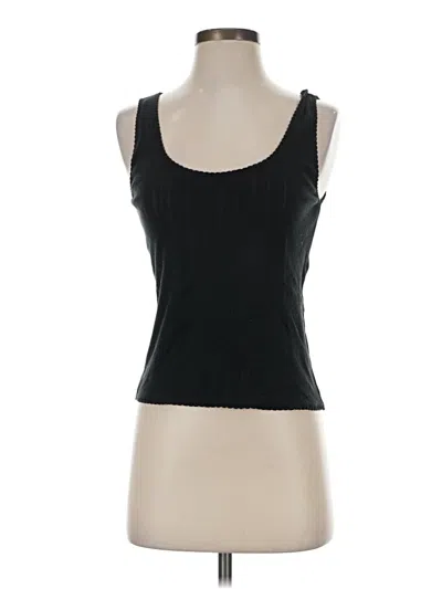Pre-owned Jcrew Tank Top Black Strapless Neckline Tops